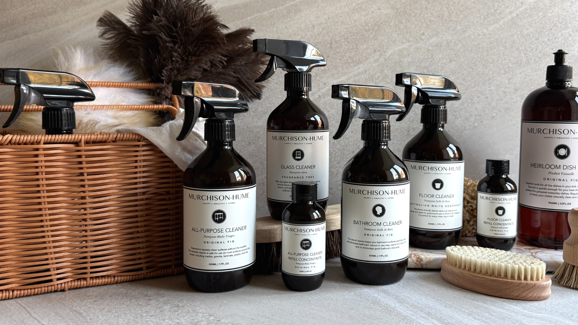 Murchison-Hume subscription service - save 20% on plant-based home care products with flexible delivery