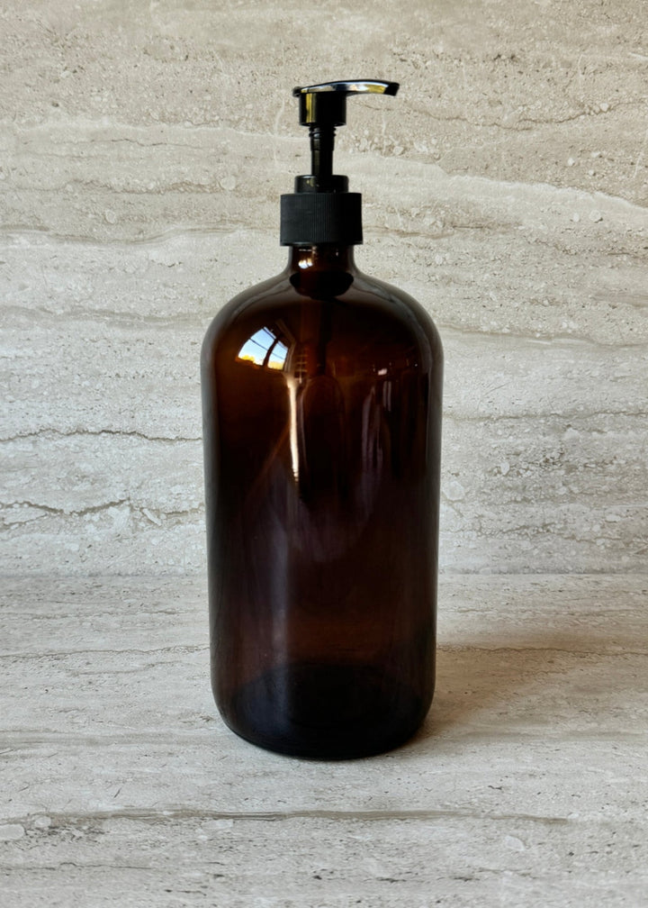 Amber Glass Bottle 1000ml