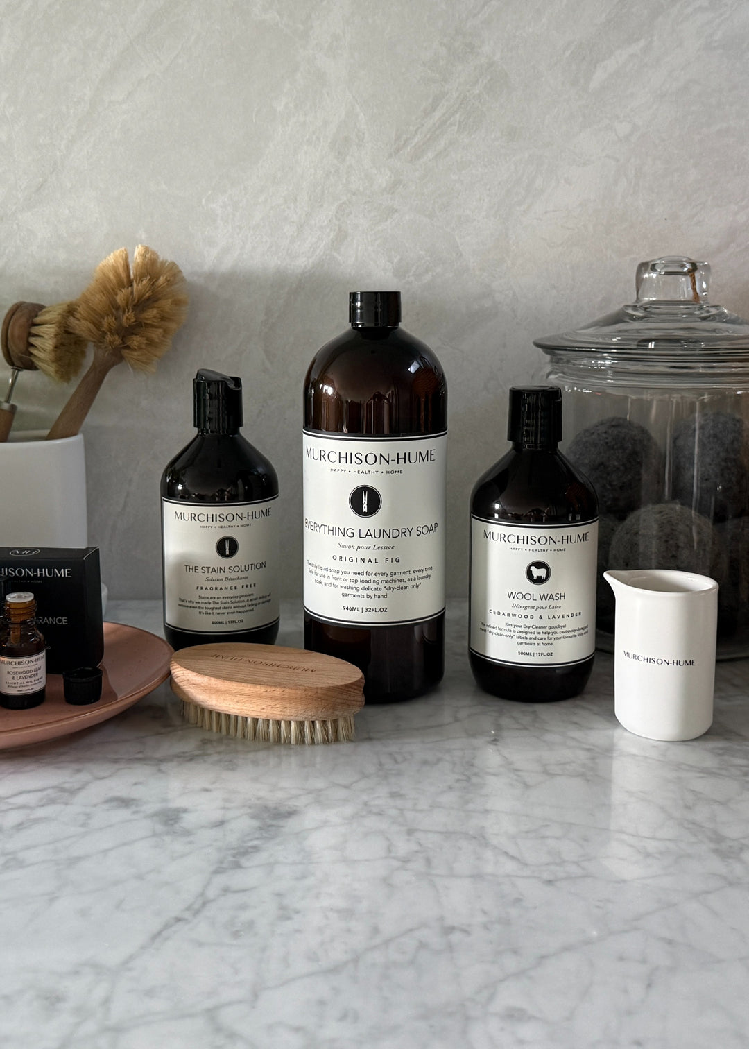 The Delicate Care Bundle - Wool Wash, Stain Solution and Everything Laundry Soap for delicate fabrics