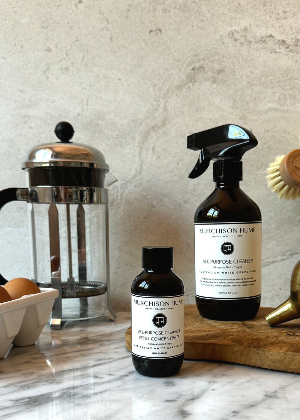 All purpose cleaner bundle with refill concentrate